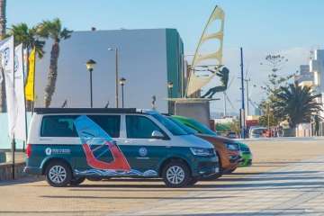 Volando sobre las olas (Foto Antonio Rico)